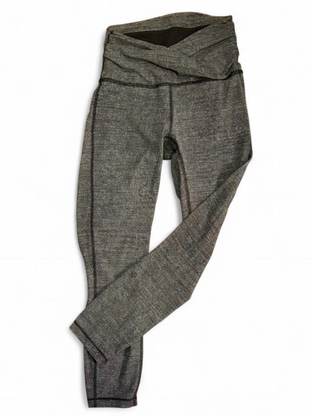 Lululemon Align Leggings Grey Speckled High Rise Size 4